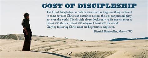 Quotes On Discipleship Bonhoeffer. QuotesGram