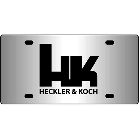 Heckler & Koch Mirror License Plate