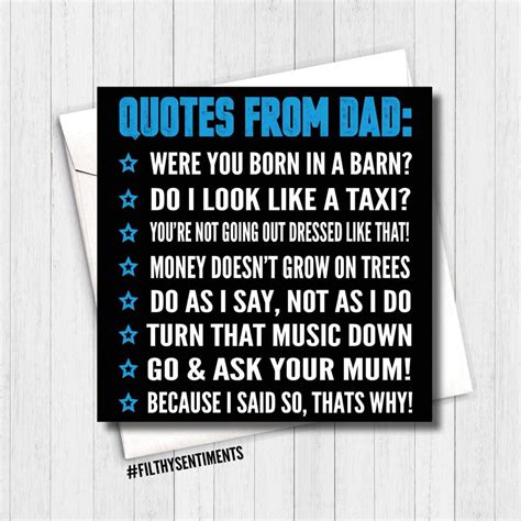 Father's Day | rude cards | funny cards | greeting card | dad birthday card