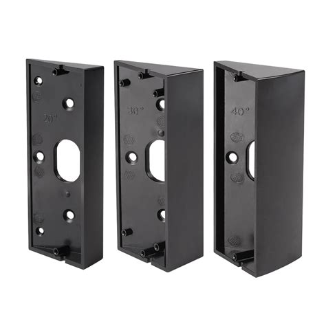 Adjustable Angle Doorbell Bracket for Ring Video Doorbell Pro More Angle Choices Black For Ring ...