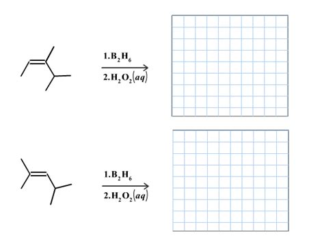 Solved: Draw The Product(s) Of The Following Hydroboration... | Chegg.com