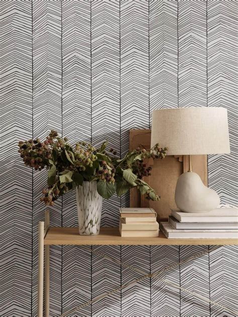 Herringbone - Covered Wallpaper