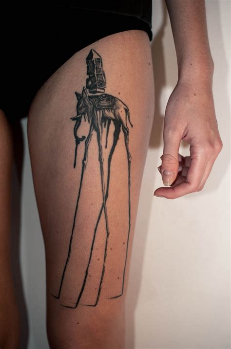 FYeahTattoos.com — Dali’s elephant done by David from Kamnik,... | Dali ...