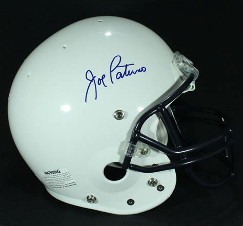 Joe Paterno Signed Penn State Full-Size Authentic Pro-Line Helmet (JSA ...