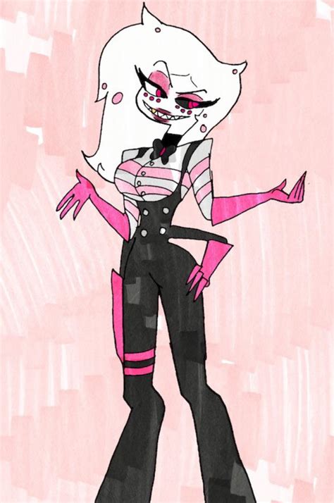 Female Angel Dust. But more Tomboyish : r/HazbinHotel