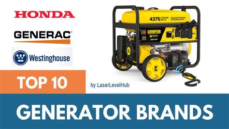 Top 10 Reliable Generator Brands of 2023 - Best Generator Brands