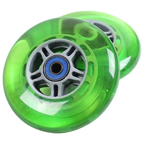 UPGRADE WHEELS for RAZOR SCOOTER Green ABEC 7 BEARINGS - SkateboardMe | SkateboardMe