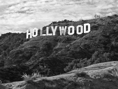 Hollywood Sign Black and White – Stock Editorial Photo © trekandshoot ...