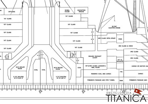 Titanic Deckplans - Download the RMS Titanic blueprints