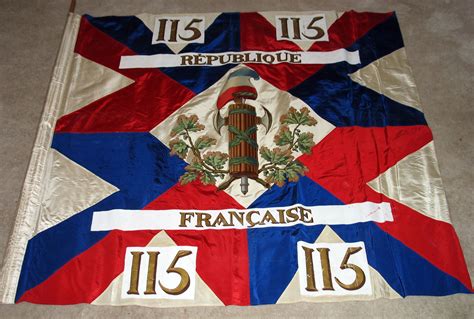 Colour of the 115th Demi-Brigade (French Republic of revolutionary period) - The Flag Heritage ...