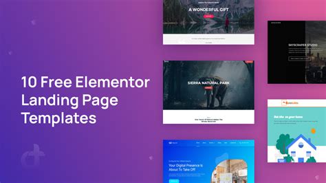 10 Free Elementor Landing Page Templates in 2021 | DroitThemes