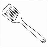 Spatula Coloring Page Coloring Pages sketch template