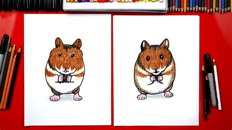 How To Draw A Realistic Hamster - Art For Kids Hub