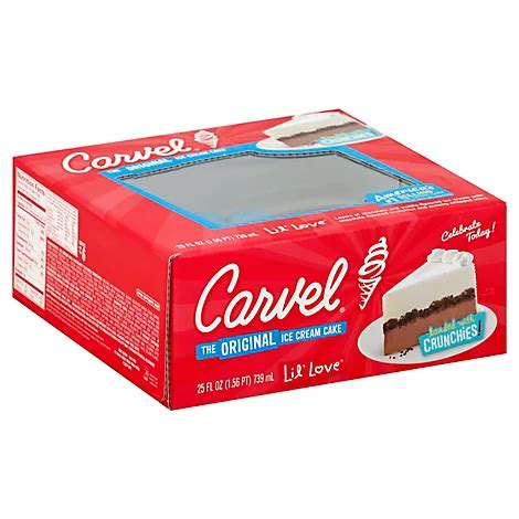 Carvel Cake Ice Cream Lil Love - - Online Groceries | Vons