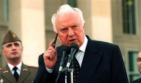 Former Soviet foreign minister and Georgian president Eduard Shevardnadze died on Monday at the ...