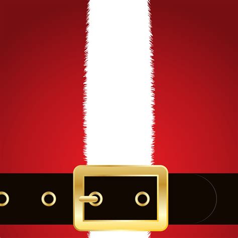 Santas coat and belt 237054 Vector Art at Vecteezy