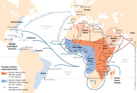 Map Of Africa During Slave Trade - Davine Gabriella