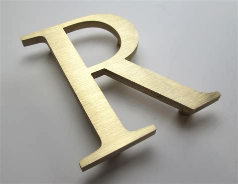 Brass Letters | METAL LETTERS