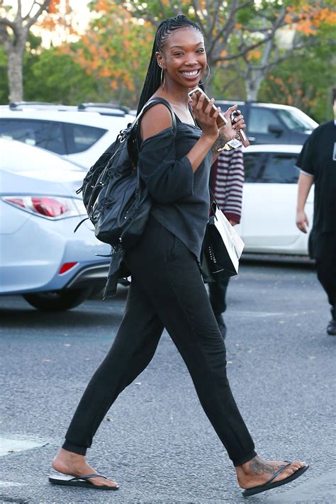 BRANDY NORWOOD Out Shopping in Los Angeles - HawtCelebs