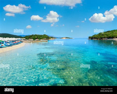 Ksamil beach, Albania Stock Photo - Alamy