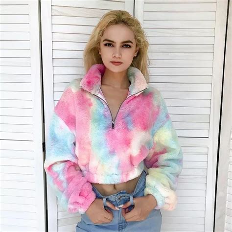 Cropped Pastel Teddy Bear Jacket 🧸💕 - Sour Puff Shop