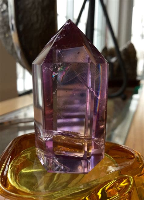 Ametrine #CrystalsInVT #crystalhealing #amethyst #citrine | Glassware ...