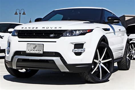 Range Rover Evoque with Black Rims | Luxury cars range rover, Range ...