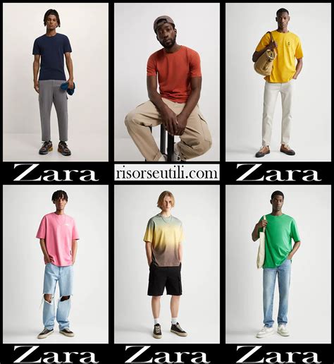 New arrivals Zara t-shirts 2021 fashion men's clothing