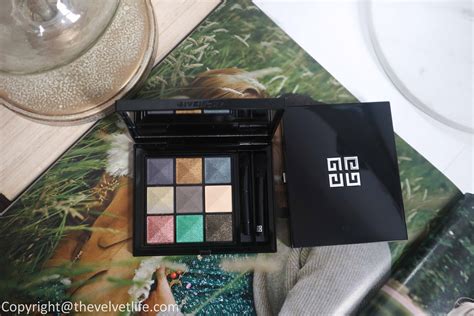 Givenchy Le 9 De Givenchy Eyeshadow Palette Review - The Velvet Life