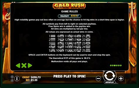 Gold Rush Slot Machine - Free Play & Bonus Offers 2025