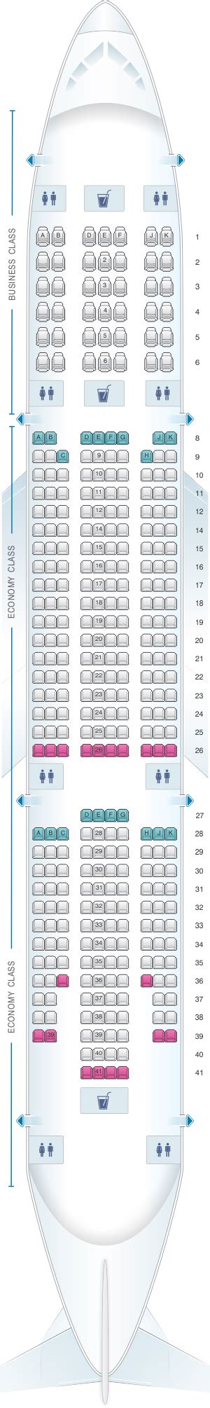 Principal 118+ imagen seat map boeing 777-200er - In.thptnganamst.edu.vn