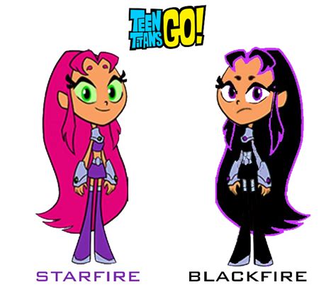 Teen Titans Go!: Starfire and Blackfire by imperial96 on DeviantArt