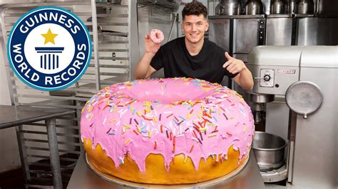 World's Largest Donut (Official World Record) - YouTube