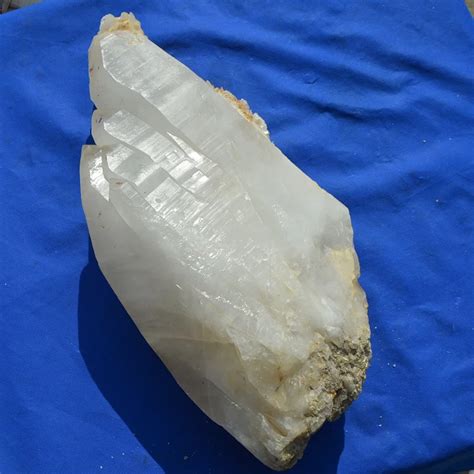 16.85KG Rare Natural White Quartz Crystal Mineral Specimen free shipping-in Stones from Home ...