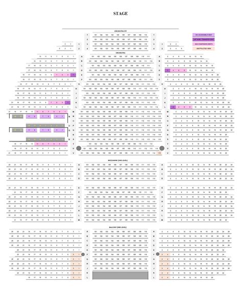 Seating Charts | Boch Center