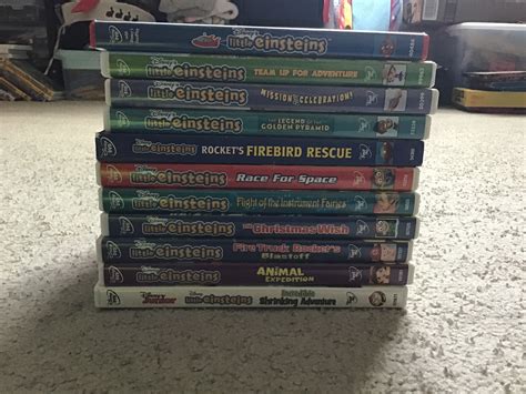 Completed Little Einsteins DVD collection by DoodlebopsFTW on DeviantArt