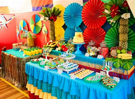 festa havaiana decoração com balões - Pesquisa Google (com imagens ...