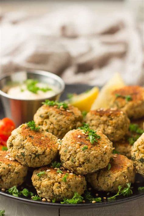 Easy Baked Falafel - Connoisseurus Veg