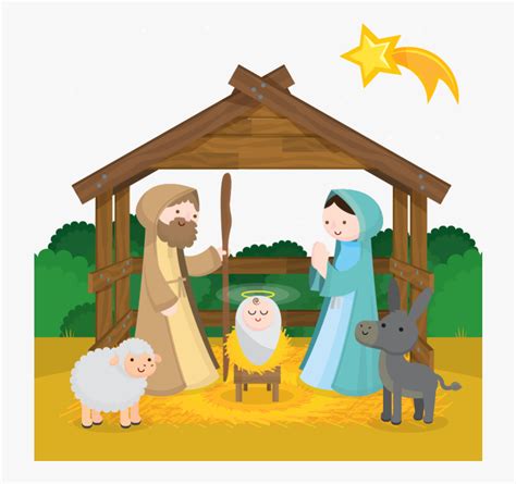 Jesus Christ Is Born Clipart