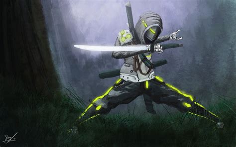 Genji OW2 Wallpapers - Wallpaper Cave