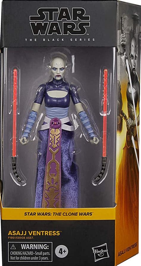 Star Wars 6" Black Series Asajj Ventress