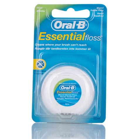 Oral-B Essential Waxed Dental Floss | Chemist Direct