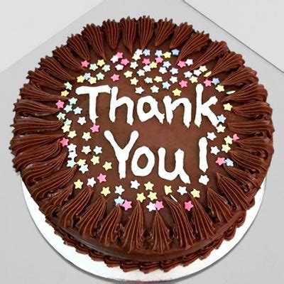 Thank You Chocolate Cake | Giftsmyntra.com