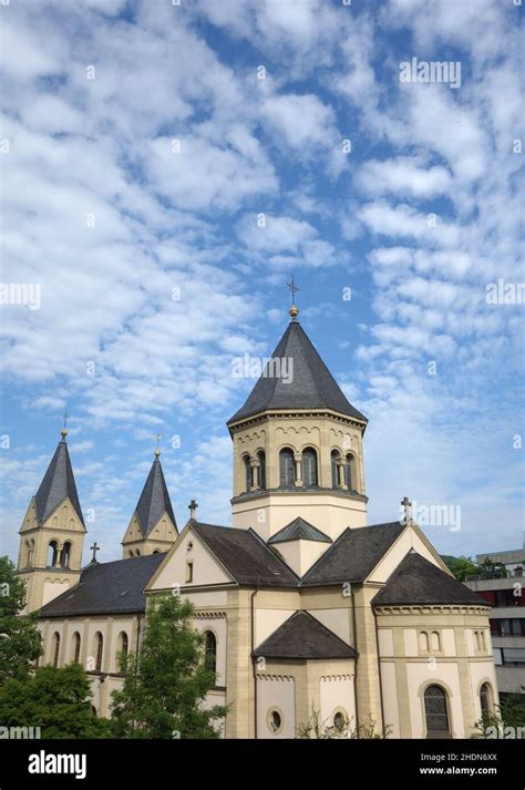 romanesque revival architecture, redeemer church, bad kissingen, romanesque revival ...