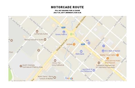 Motorcade Route | PDF