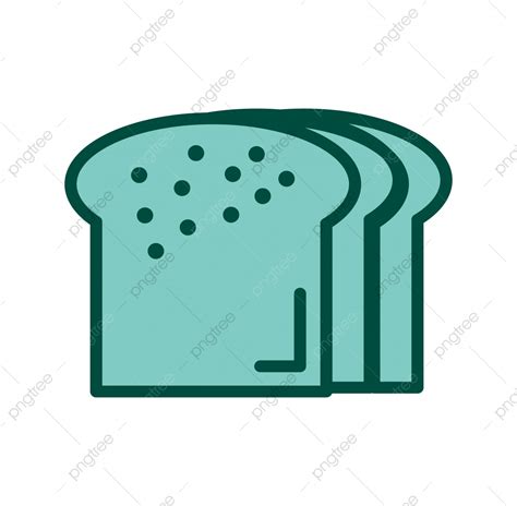 Slice Of Bread Outline Clipart