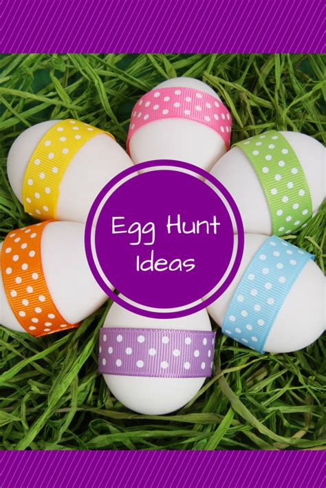 Five Cool Variations on Easter Egg Hunts- My Kids Guide | Easter egg ...