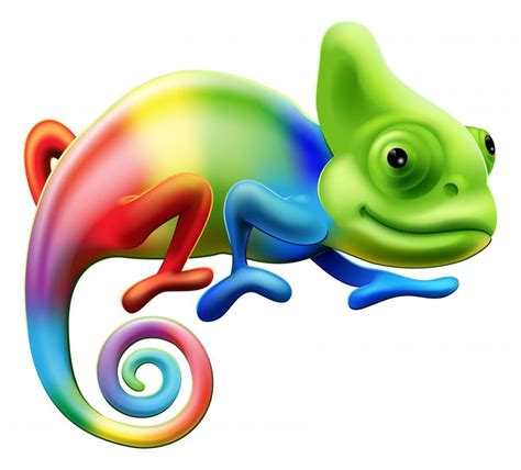 Rainbow Chameleon Decal | Baby and Nursery Decals | Pinterest | Chameleons, Rainbows and Pebble art