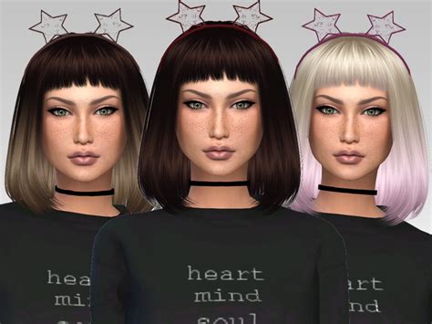 The Sims Resource - GrafitySims - Star Lace Headband