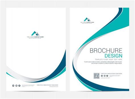 Premium Vector | Brochure template flyer design vector background | Brochure cover design ...